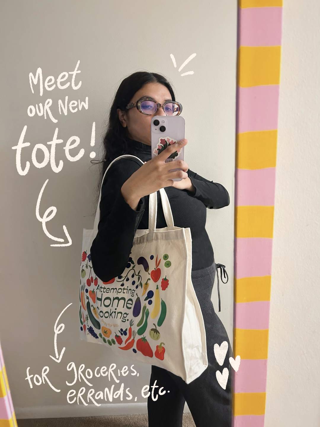 Attempting Home Cooking Tote Bag