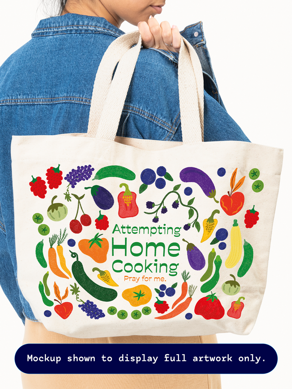 Attempting Home Cooking Tote Bag